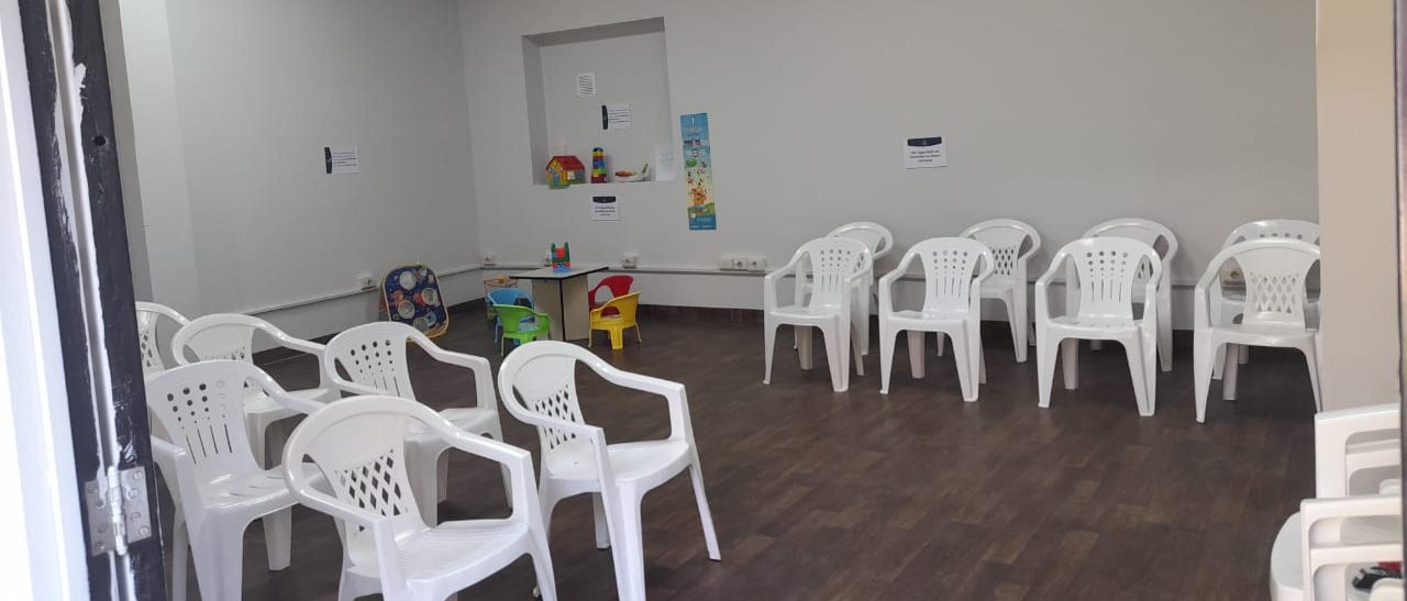 Nueva sala de espera para Pediatría