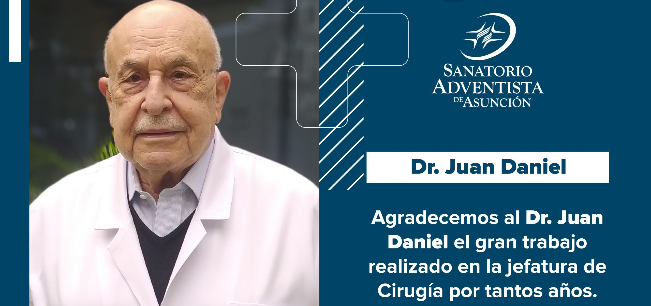 AGRADECEMOS AL DR. JUAN DANIEL