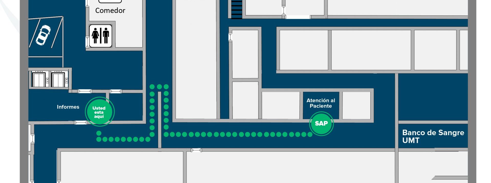 Nueva ubicación de la oficina de Atención al Paciente