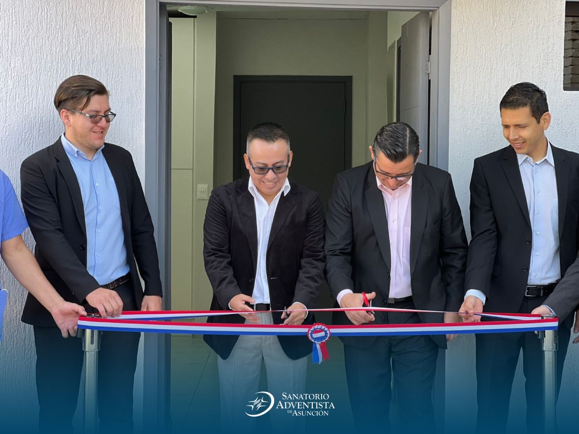 Inauguramos el nuevo sector del servicio de Lavandería