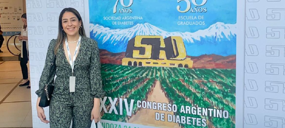 La Dra. Guadalupe Barquinero presente en el XXIV Congreso Argentino de Diabetes